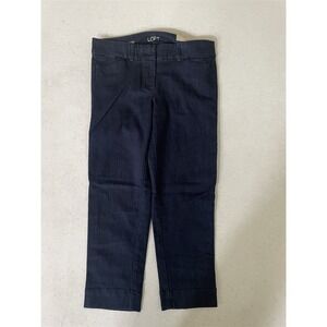 Loft 2 Modern‎ Crop Rinse Stretch Denim Womens Jeans